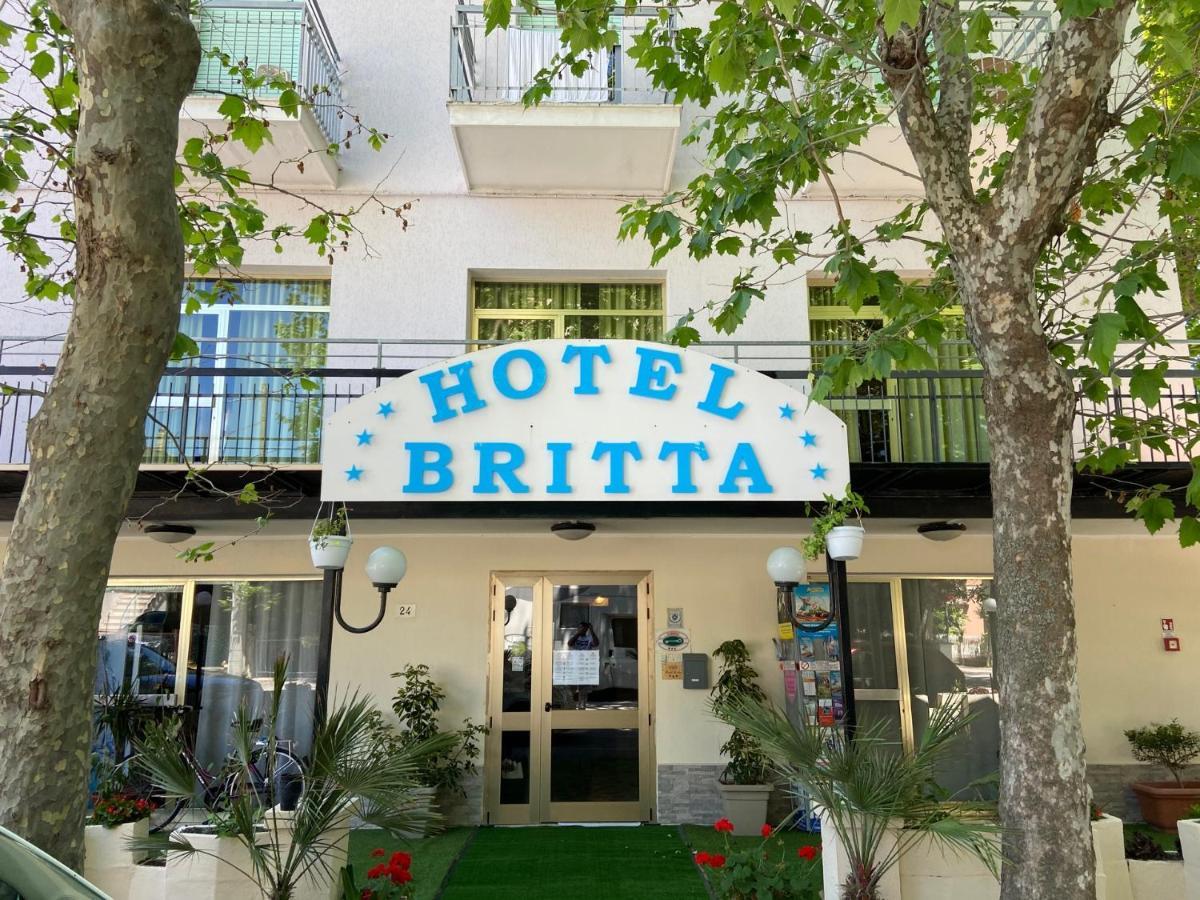 Hotel Britta Rimini Exteriör bild